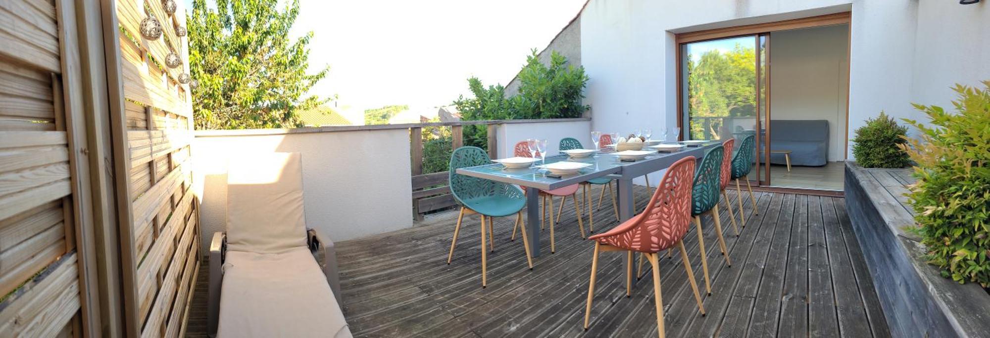 Les Maisons Bareyre - Grandes Maisons Avec Terrasse Saint-Sandoux Extérieur photo
