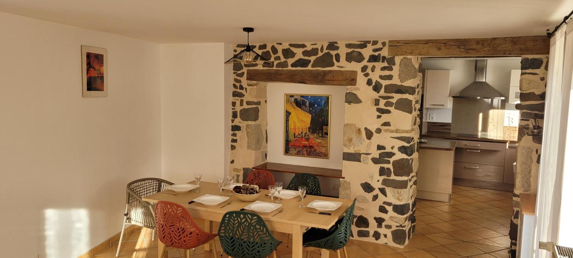 Les Maisons Bareyre - Grandes Maisons Avec Terrasse Saint-Sandoux Extérieur photo