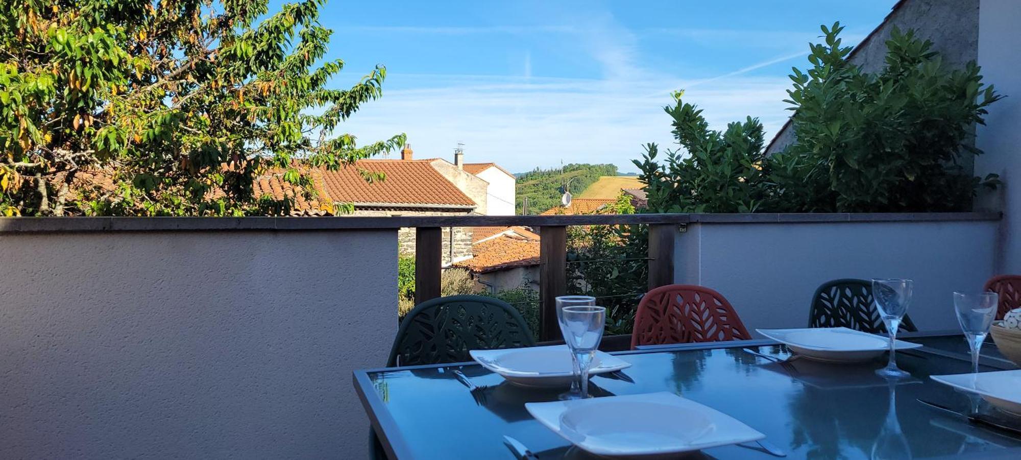 Les Maisons Bareyre - Grandes Maisons Avec Terrasse Saint-Sandoux Extérieur photo