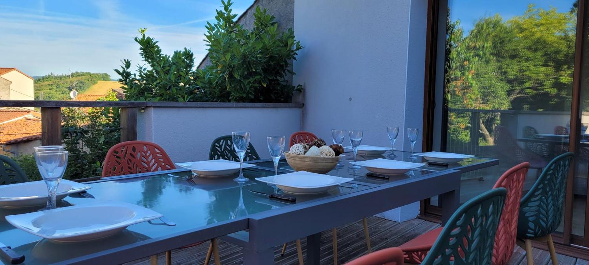 Les Maisons Bareyre - Grandes Maisons Avec Terrasse Saint-Sandoux Extérieur photo